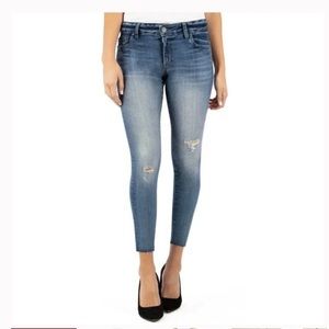 KUT from the Kloth High Rise Connie Ankle Skinny Size 2